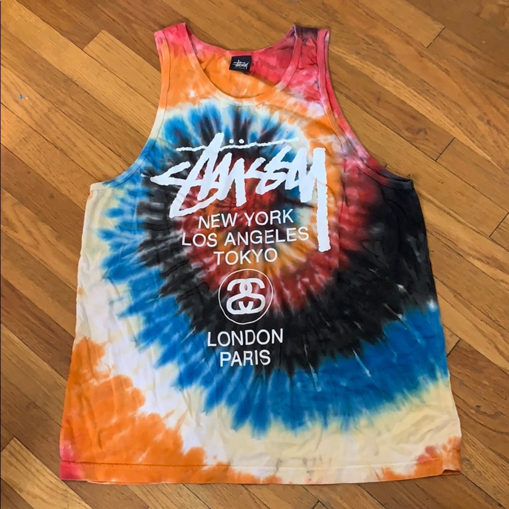 Stussy Tie Dye Tank Top